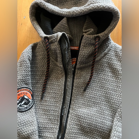 SUPERDRY HEMISPHERE HOODIE MENS SIZE MEDIUM - Picture 5 of 6
